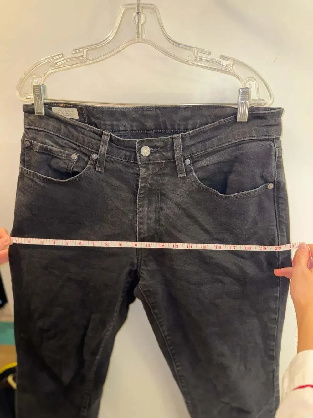 Levi's 541 Athletic Taper Black Jeans W34 L32